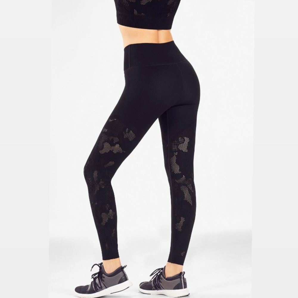 Fabletics High-Waisted SculptKnit Camo Legging